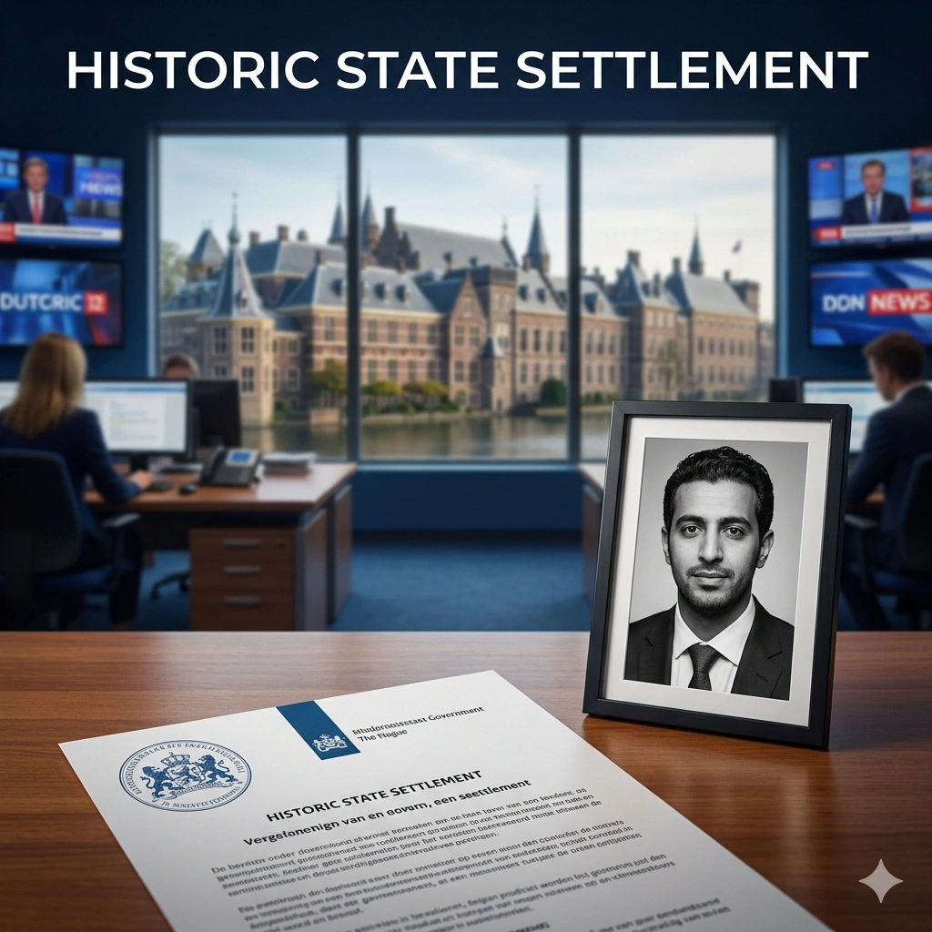 The Dutch State Settlement 2026 concludes the legal battle over Ahmad Mola Nissi's 2017 murder. Learn how the state acknowledged its failure to protect.