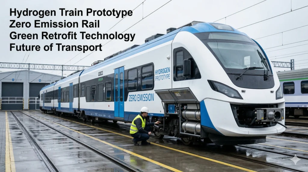 The Hydrogen Retrofit Prototype achieves a record 96% reduction in emissions. See how this diesel train conversion is leading the green rail revolution today.