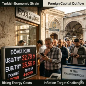 The Turkish Economy Crisis deepens as the Iran conflict triggers a $30B investor flight. Discover how rising oil prices and inflation are shaking the lira in 2026.