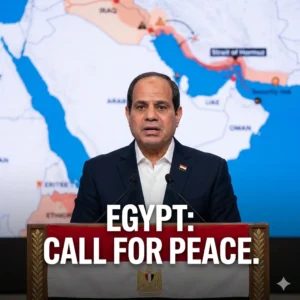 President el-Sisi Urges Donald Trump to intervene and end the conflict with Iran, warning of a regional crisis and global economic shocks in March 2026.