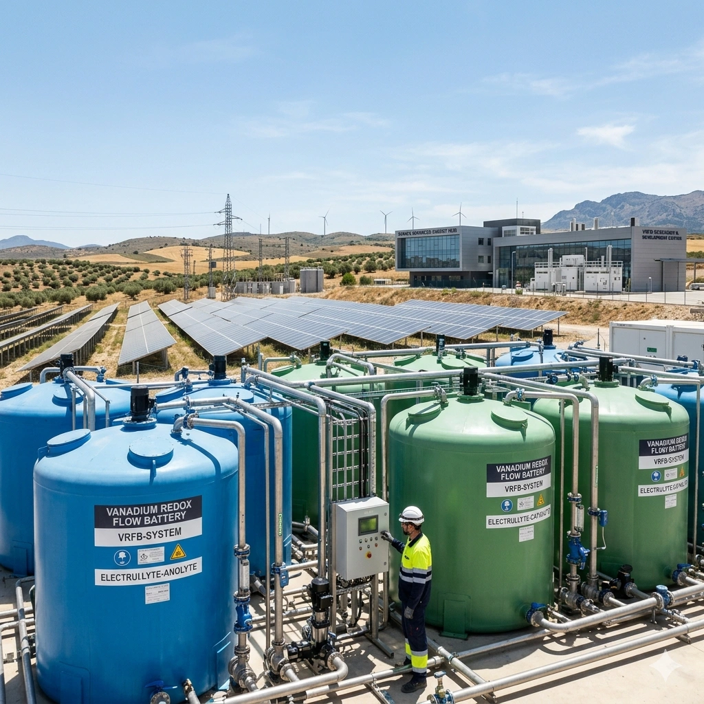 Spain completes the Vanadium Storage Strategy 2026 at Ciuden. Discover how Europe’s largest research flow battery is boosting long-duration energy storage.