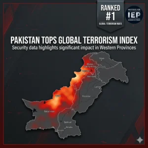 Pakistan ranks 1st in the 2026 Pakistan Global Terrorism Index with 1,139 deaths. Explore the surge in TTP and BLA attacks and the rise in hostage-taking.