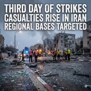 The United States and Israel military offensive enters day 3 with 1,200 munitions across Iran. Record casualties reported as regional war risks grow. Read more.
