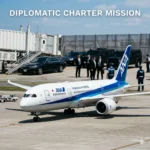 The rare ANA charter flight transported Japan's Cabinet to Washington, signaling record defense and tech coordination amid government jet maintenance in 2026.