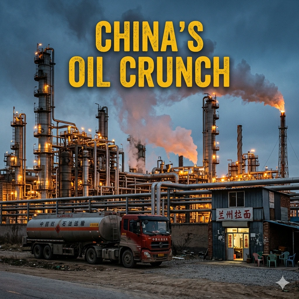 China’s teapot refineries face a crisis as Iranian oil discounts vanish amid global conflict. Explore how surging costs and EV shifts threaten Shandong plants.