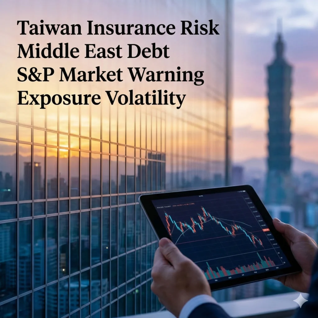 S&P Global Ratings issues a Taiwan insurers Middle East debt warning over NT$1.77 trillion in exposure. Learn how regional conflict affects market stability.