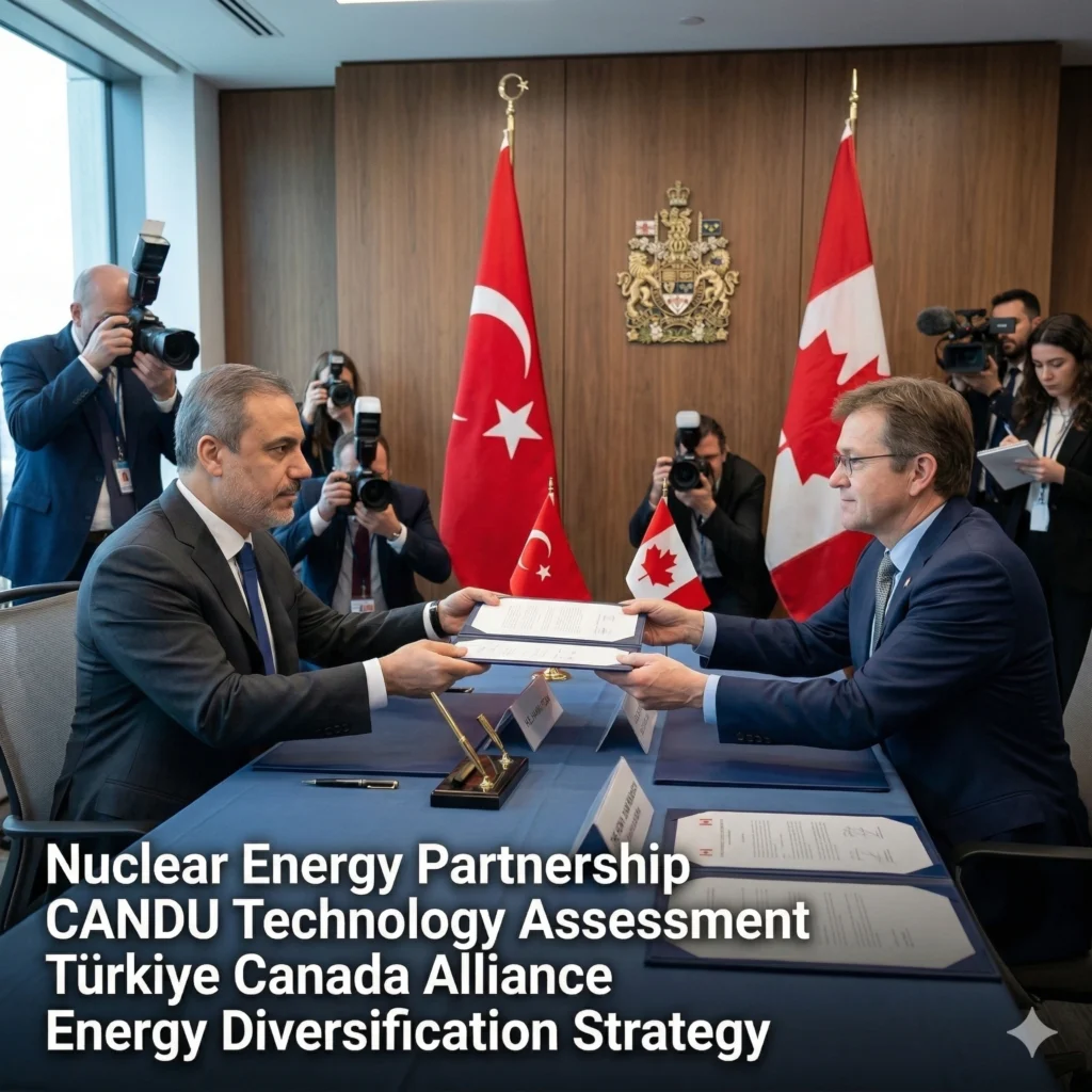 Türkiye and Canada Sign Nuclear Agreement to evaluate CANDU reactor technology. Learn how this 1 growth record impacts Turkish energy and global nuclear news.