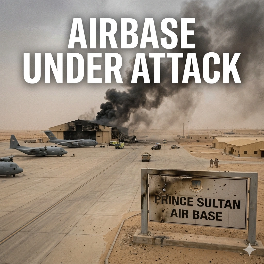 15 U.S. Troops Wounded, Iran Saudi Strike, Prince Sultan Air Base, Middle East War 2026, Iranian Missiles, Drone Attack Saudi, US Military Casualties, Bushehr Nuclear Plant, US Iran Conflict, Saudi Air Defense, Ballistic Missile Strike, Regional Escalation, Pentagon Update, Riyadh Security, Global Oil Prices