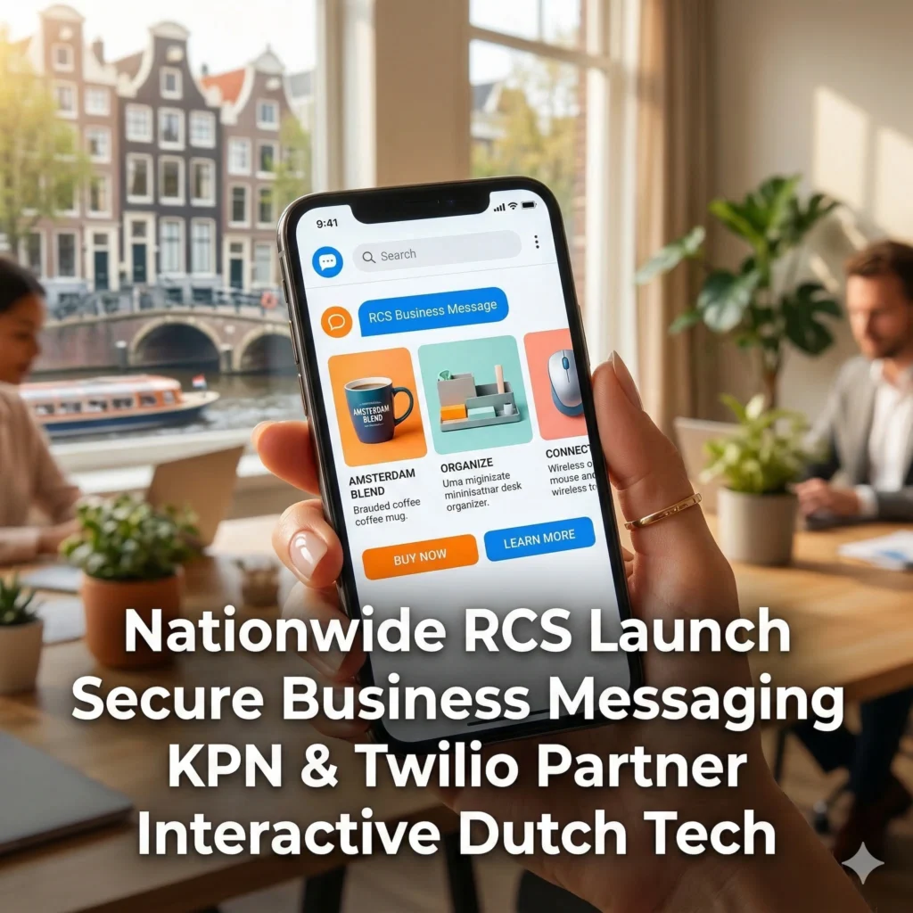 The Twilio KPN RCS Netherlands partnership brings nationwide Rich Communication Services to Dutch brands. Upgrade your customer engagement with verified RCS.
