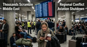The Middle East flight crisis has stranded thousands. Discover the 5 major risks facing travelers and the latest on emergency evacuation flights in 2026.