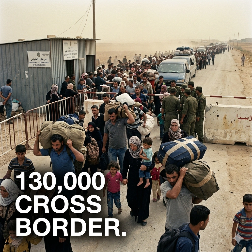 The Lebanese migration crisis has escalated with 130,000 people fleeing to Syria. Discover the impact of the regional war on displaced families and aid efforts.
