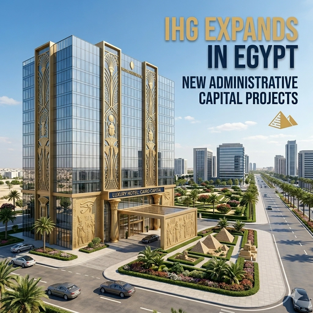 IHG and Jadeer Group sign the Hotel Indigo Cairo New Capital for a 2033 opening. Learn about this 140-key luxury lifestyle hotel in Egypt's smart city.