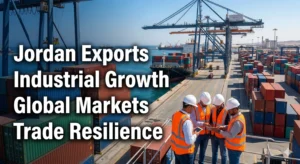 Jordan industrial sector exports surged 10.2% to reach $12 billion in 2025. Discover how record textile, fertilizer, and pharma trade drives Jordan's economy.