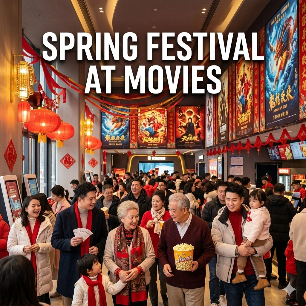 China Cinema Traditions hit a record 5.7B yuan in 2026. Learn how the silver screen reunion became a staple Spring Festival activity for 120M viewers.