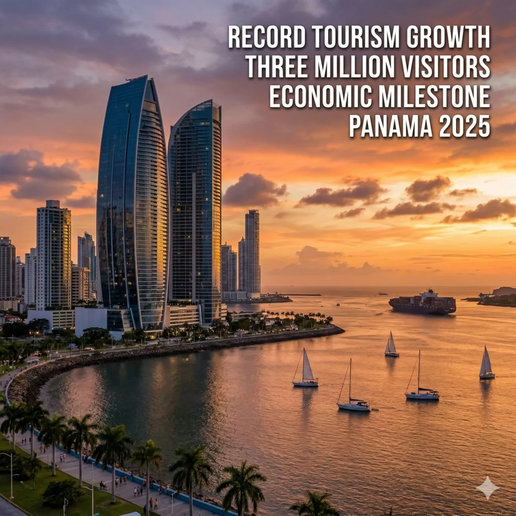 Panama Tourism Growth hits a record with 3 million visitors in 2025. Explore how this 8.4% surge generated $6.5 billion, boosting the national economy significantly.