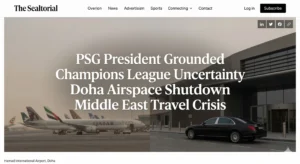 The PSG President Travel Crisis has left Nasser Al-Khelaifi stranded in Doha. Discover how this impacts PSG's Champions League defense against Chelsea.
