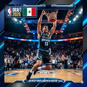 Karim Lopez officially declares for the NBA. Read the Karim Lopez Draft Profile 2026 to see why this Mexican star is boosting his lottery stock.