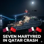 The Qatar Helicopter Crash on March 22 martyred 7 personnel during a routine mission. Officials confirm technical failure caused the tragic military accident.
