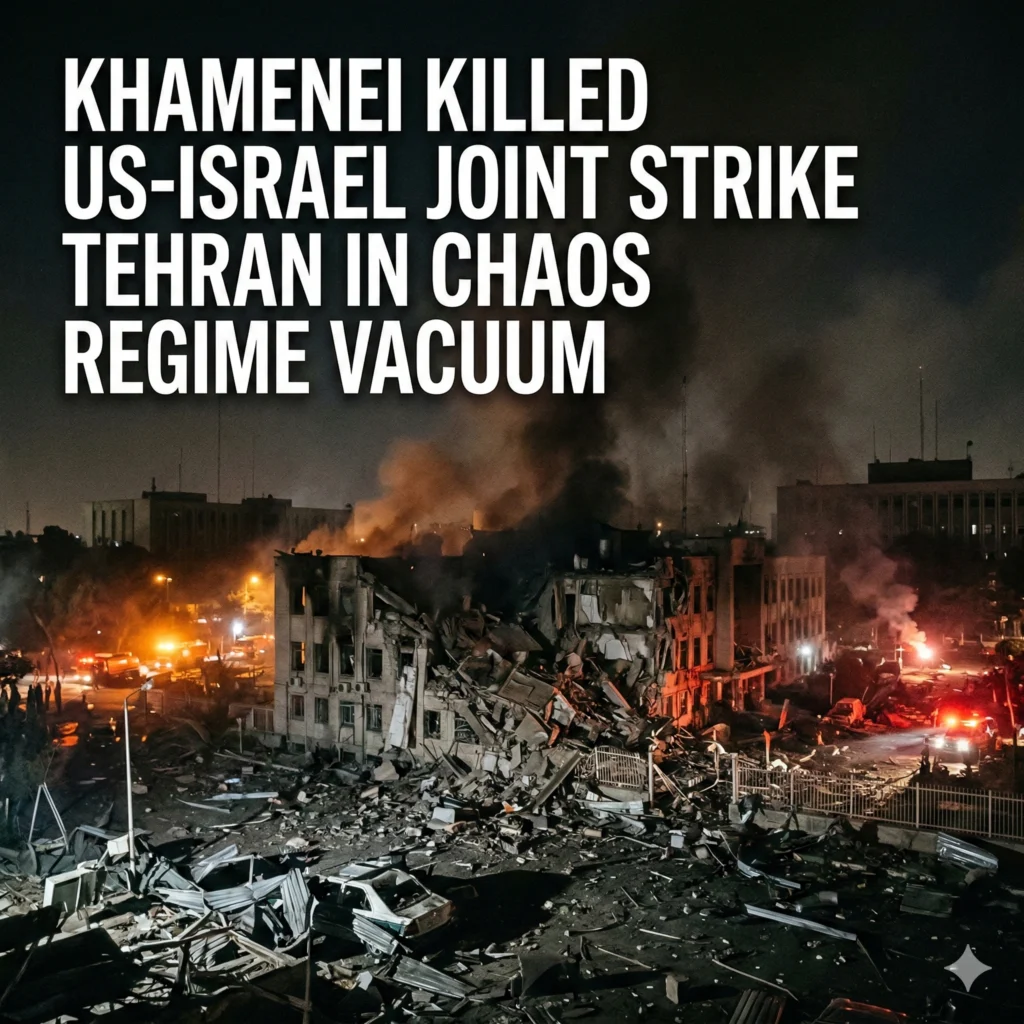 President Trump announces death of Iranian Supreme Leader Ali Khamenei after joint US-Israel strikes. Follow live updates on the 2026 Middle East crisis now.