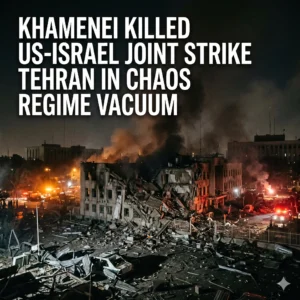 President Trump announces death of Iranian Supreme Leader Ali Khamenei after joint US-Israel strikes. Follow live updates on the 2026 Middle East crisis now.