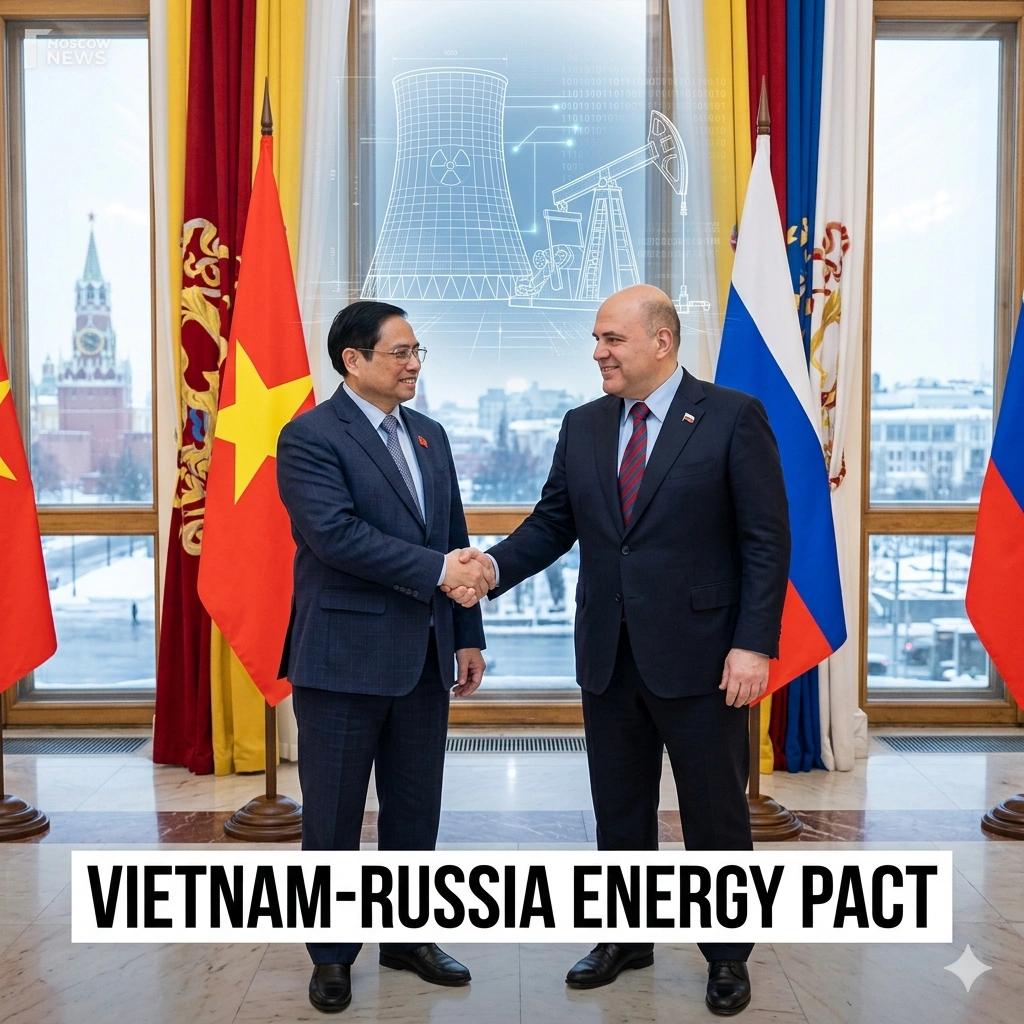 Vietnam Russia Energy deals are set to stabilize Hanoi's economy. Prime Minister Chinh signs nuclear and oil contracts in Moscow to combat the 2026 fuel crisis.