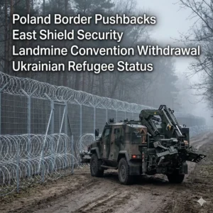 Poland Migrant Crisis report reveals 14,754 pushbacks and moves to mine borders. Ukrainian refugee status also changed in 2026. Read the latest SEO news.