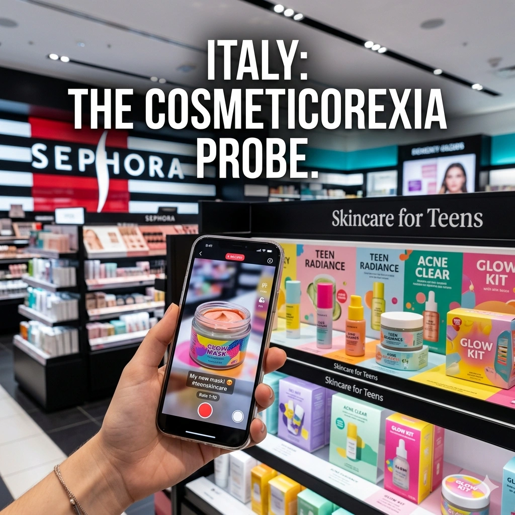 The Sephora marketing probe investigates LVMH for targeting children with anti-aging products. Italy's AGCM warns of a Record Shock in beauty industry marketing.