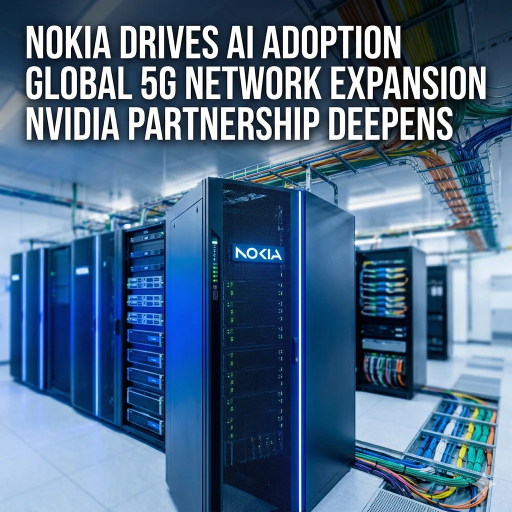 Nokia and AI-Native Networks expand with TIM Brasil and Deutsche Telekom to boost 5G automation and AI-driven growth across Germany and Brazil in 2026.
