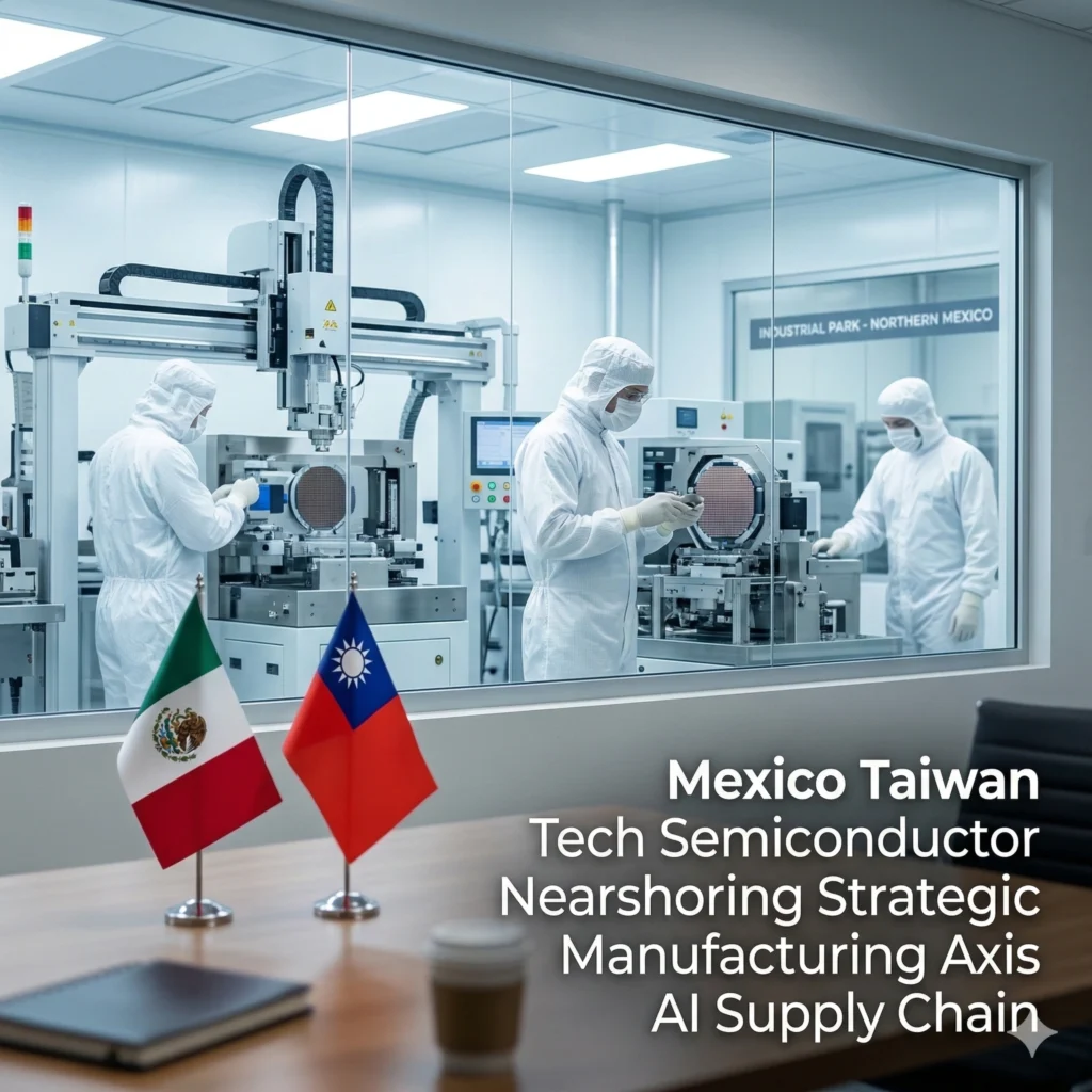 Mexico and Taiwan Strengthen Strategic Partnership through 1 growth record in semiconductor trade and nearshoring. Learn how this alliance impacts the USMCA.