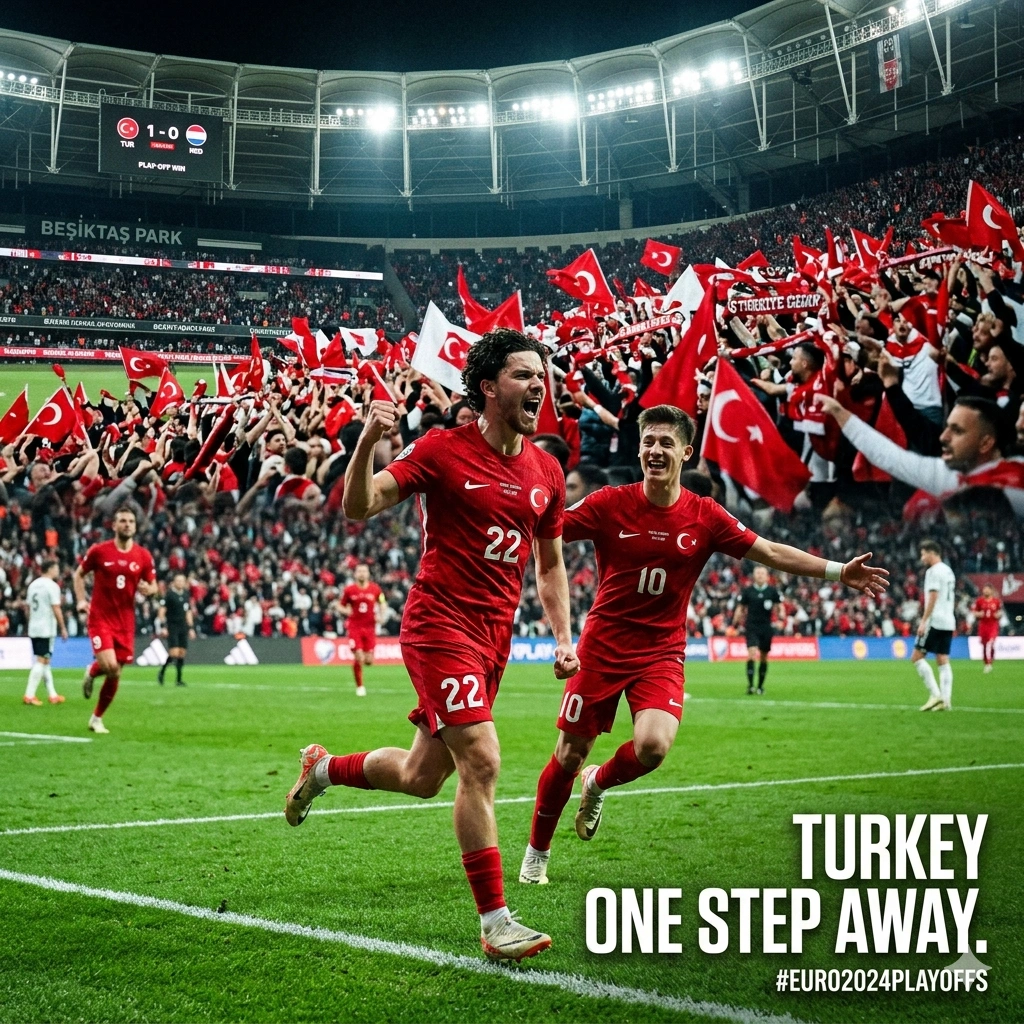 Turkey World Cup Return 2026 is one step away after a 1-0 victory over Romania. Arda Guler and Ferdi Kadioglu lead the charge toward the playoff final.