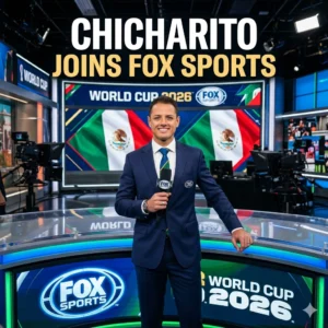 Fox Sports signs Javier Hernández as a studio analyst for the 2026 World Cup. The Mexico legend brings a strong boost to the network's record-breaking coverage.