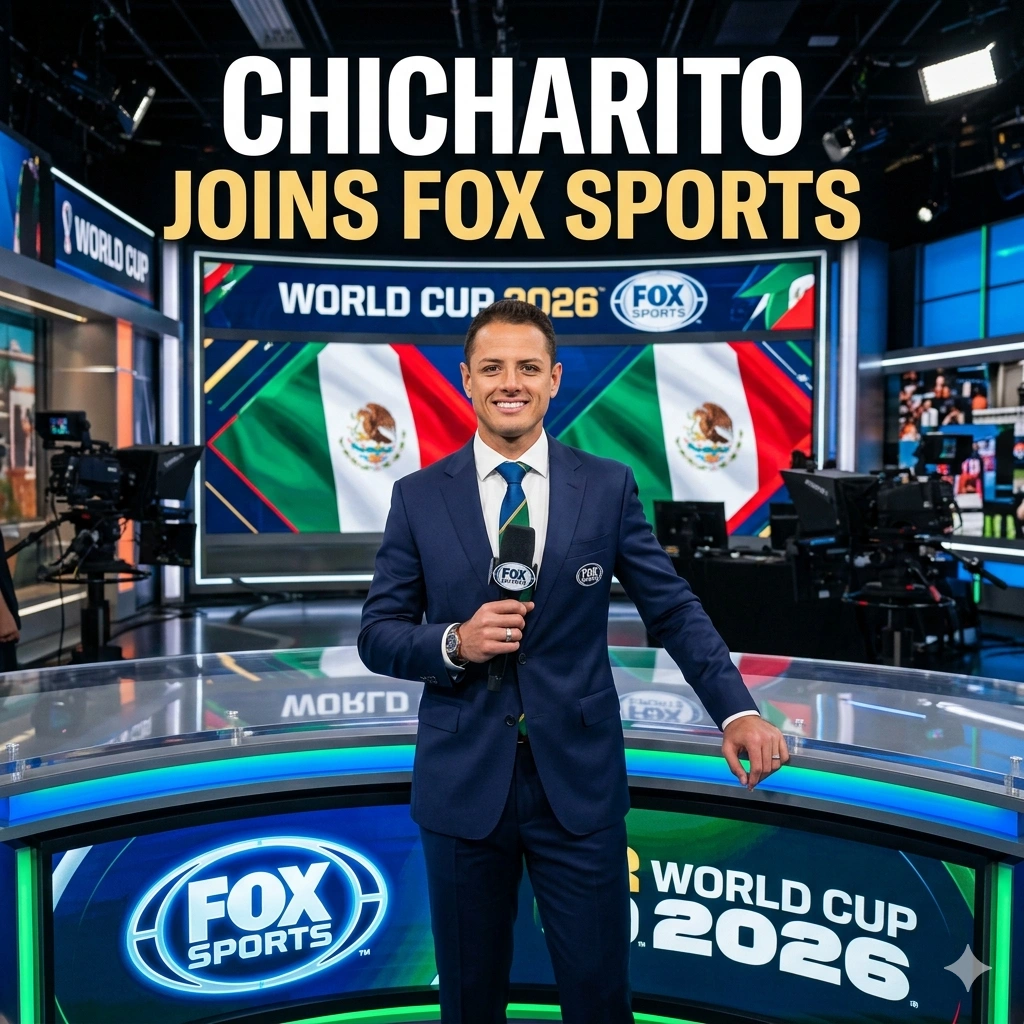 Fox Sports signs Javier Hernández as a studio analyst for the 2026 World Cup. The Mexico legend brings a strong boost to the network's record-breaking coverage.