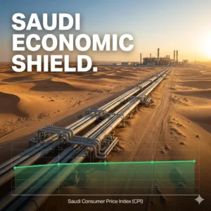 Saudi Economy Strategic Resilience keeps inflation low at 2% amid regional war. Discover how the East-West Pipeline and subsidies protect the Kingdom in 2026.