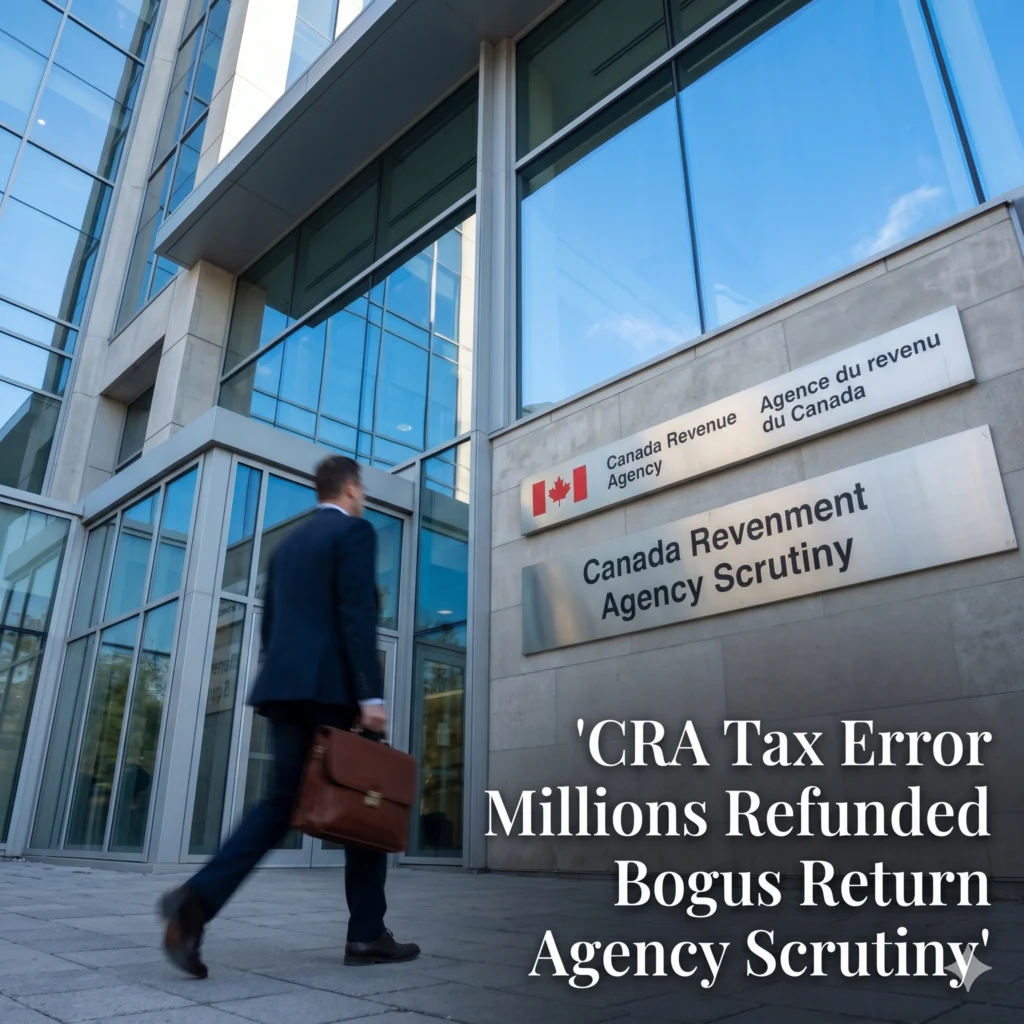 The CRA tax refund error led to a $5 million payout on a false return. Learn how this massive oversight happened and what it means for taxpayers in 2026.