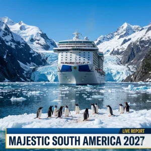 Book Majestic Princess 2027-28 cruises to South America and Antarctica. Explore 15 UNESCO sites and the White Continent with exclusive overnight stays in 2026.