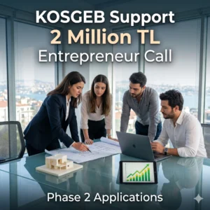 Apply for KOSGEB 2026 Support by May 8. Access up to 2 million TL for high-tech manufacturing and startup growth. Boost your business development today.