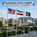 Islamabad Peace Talks begin this Friday as the U.S. and Iran meet to finalize a record peace deal. Trump pauses strikes while the Strait of Hormuz reopens.
