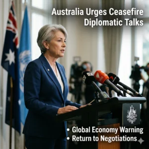 Australia Diplomacy Crisis deepens as Penny Wong warns that a US-Iran war would shatter the global economy. Read the latest on the 2026 ceasefire news.