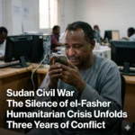 Journalist Mohamed Suleiman reveals the brutal reality of the Sudan civil war, from the el-Fasher siege to the famine and blackouts currently destroying lives.