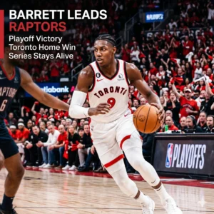 The RJ Barrett Raptors victory in Game 3 keeps Toronto in the playoff race. Discover how the hometown star led the team to a crucial win over Cleveland.