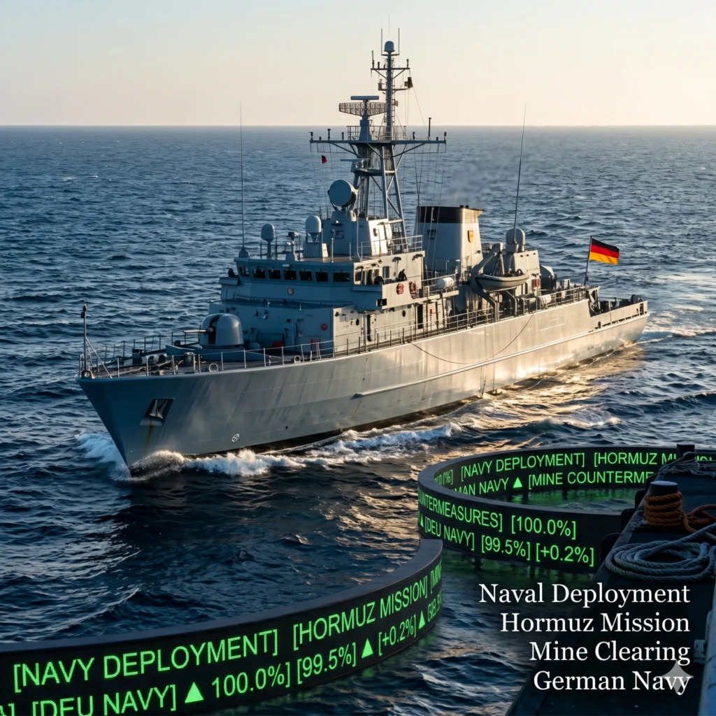 The Germany Naval Security Mission prepares to clear a record blockade. Discover how this strong naval task aims for maritime growth and global energy security.