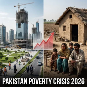 Pakistan Economic Failure leads to a 29% poverty surge in 2026. Explore how elite rent-seeking and structural exclusion trapped 70 million people in poverty.