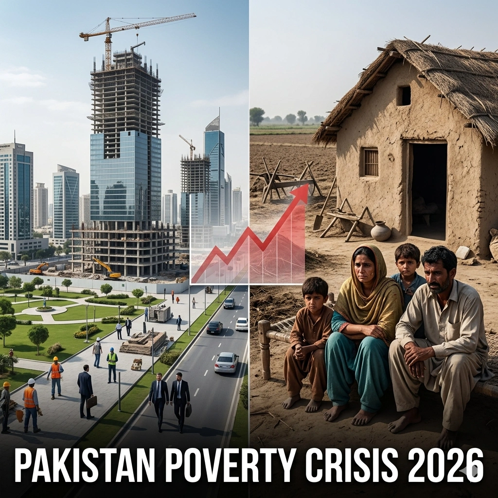 Pakistan Economic Failure leads to a 29% poverty surge in 2026. Explore how elite rent-seeking and structural exclusion trapped 70 million people in poverty.