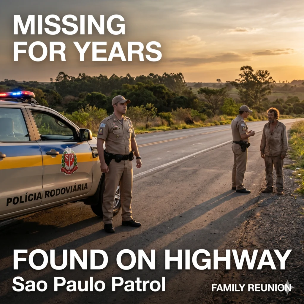 The missing professor found in Sao Paulo after five years is a story of hope. Read how highway patrol officers reunited a family with their loved one.