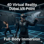 Dubai launches the region’s first full-body 4D VR experience at VR Point. Discover how Swiss technology and sensory effects are boosting the UAE gaming sector.