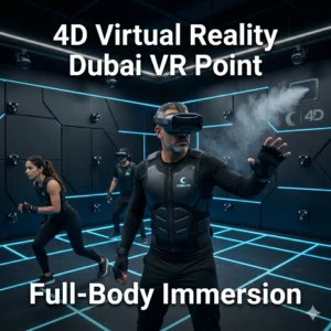 Dubai launches the region’s first full-body 4D VR experience at VR Point. Discover how Swiss technology and sensory effects are boosting the UAE gaming sector.