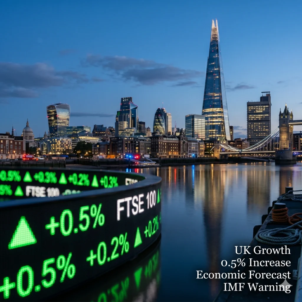 The UK Economy Growth Record hit a record 0.5 percent in February. Explore how this strong growth boost faces pressure from a record global geopolitical crisis.