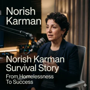 Norish Karman divorce struggle revealed as actress shares her 2-month homelessness journey in a car with her kids and her path to success.