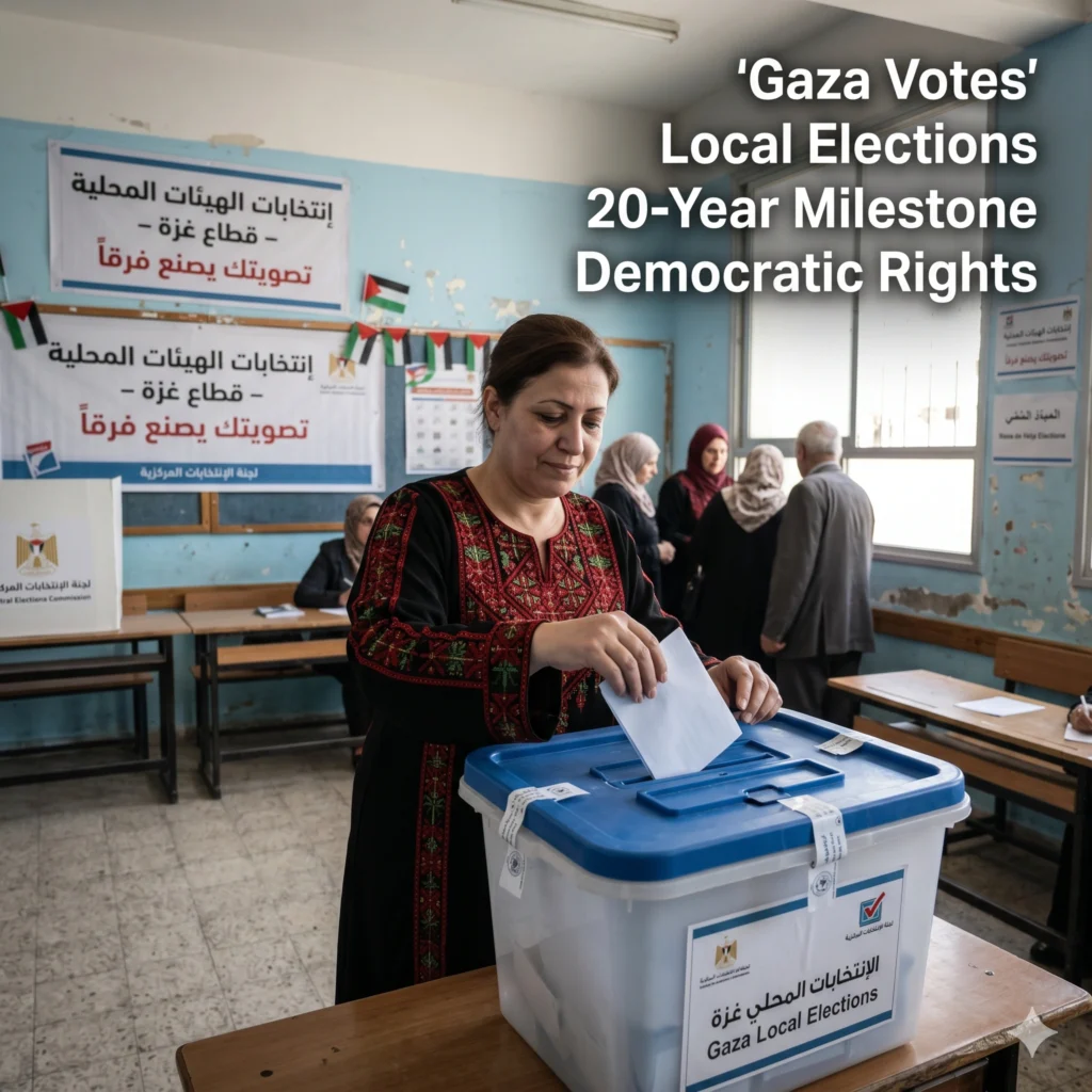 The Gaza Municipal Election Record marks a record first vote in 20 years. Explore how this strong pilot vote in Deir el-Balah drives growth for a new governance.
