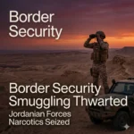Jordanian forces smuggling operations thwart six major drug trafficking attempts on the eastern border, seizing narcotics after intense armed clashes in 2026.